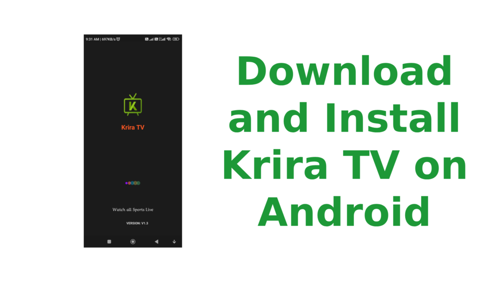 Download and Install Krira TV on Android